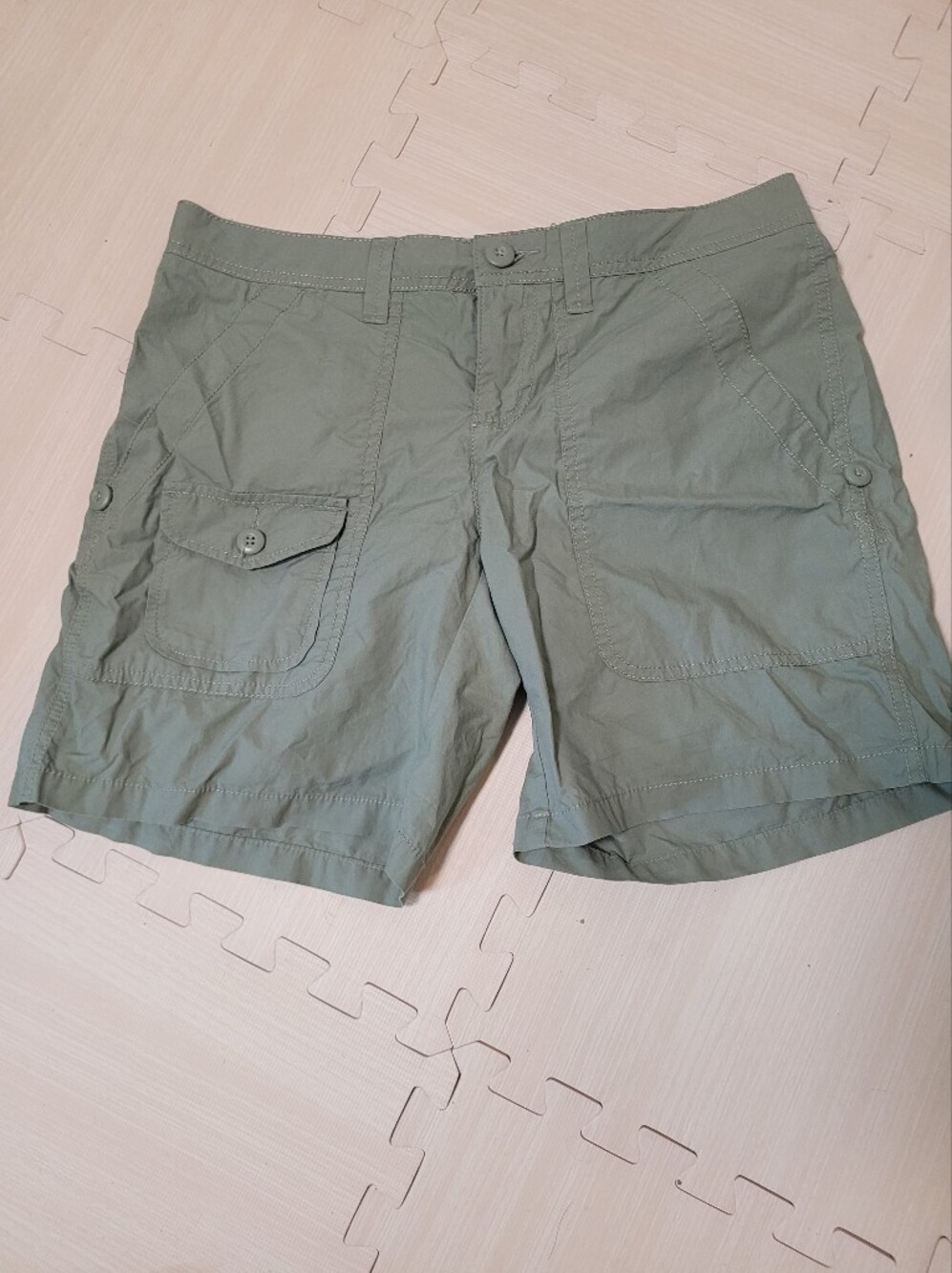 Polo Ralph Lauren Sage Green Cargo Shorts Size 6 NWT